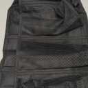 Kitstorack 8-Tier Vertical Plastic Shoe Rack, Freestanding Stackable Storage Organizer for Small Closets and Tight Spaces (Black)