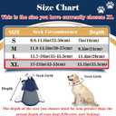Hard & Heavy Plastic Dog Cone Collar Alternative for Extra Large Dogs (Adult Lab Golden GSD) After Surgery, Adjustable Pet Recovery Cone Anti-Lick, Elizabethan Protective Cone of Shame for Healing