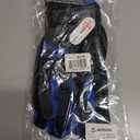 Performance Gloves, Synthetic Leather Palm, Thermoplastic Rubber Touchscreen-Compatible (Large, Blue)