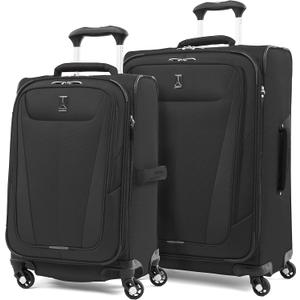Travelpro Maxlite 5 Softside Spinner Set, Black, 2-Piece (21/25)