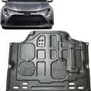 Mud Flaps Engine Guards for Toyota Corolla 2020 2021 2022 2023 2024 2025 Front Engine Splash Shield Guards Suitable for Corolla Under Engine Cover Directly Replace Original One Black