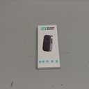 COMSOON Bluetooth Receiver for Car, Noise Cancelling 3.5mm AUX Bluetooth Car Adapter, Wireless Audio Receiver for Home Stereo/Wired Headphones, Hands-Free Call, 16H Battery Life - Black+Silver