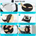 6 x Unisex Bachelor's Cap Fixing Hair Hoop - Minimalist Handmade Design Graduation Season Photo Prop Commencement Essential Decor
