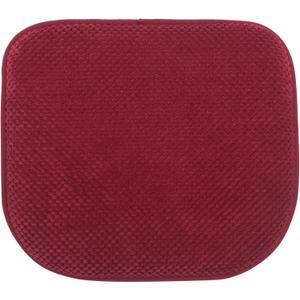 PAGGED Wine Red Foam Seat Cushions Kitchen Chairs Pads for Dining Chairs Non Slip Office Seat Cushions Washable U Shaped Soft Thick Large Metal Wooden Chair Cushions,17" x 15"