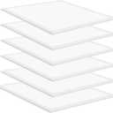 6PCS 2x2 LED Flat Panel Light, 45W 5000K Recessed Edge-Lit 2x2 LED Drop Ceiling Light, 5800lm Lay in Fixture for Office,110-277V, 0-10V Dimmable ETL Listed.