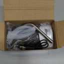 Water Dispenser Pump, USB Charging Automatic Drinking Water Pump for Mini Water Jug Dispenser Portable, Ideal for Home Kitchen Living Room Office Camping (Black-white)