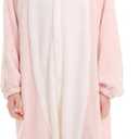 ATOZ Onesie for Kids, Animal Pajamas Halloween Cosplay Costume for Girls Boys (Pink)