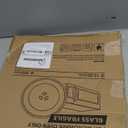 12" Microwave Glass Plate Replacement W11367904 W11291538 W10337247 W11443145, Compatible with Microwave Glass Turntable Plate WMH31017 WML55011 12 Inch Microwave Plate