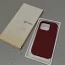 GONEZ Magnetic for iPhone 15 Pro Case, [Compatible with MagSafe] Anti-Scratch Microfiber Lining & Screen Protector, Shockproof Slim Phone Silicone Cover 6.1 inch, Maroon