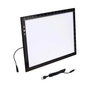 HSK B4/A3s Artist tracing Light Box Copy Table,USB Power Dimmerable 6000 Lux Lock Button Artcraft Light Pad for Tatto Drawing, Sketching, Animation,Diamond Painting