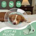 Dog Cone Collar for Recovery: Soft Elizabethan Collar Alternative to Stop Licking, Adjustable Pet Cone for Large, Medium, Small Dogs, for Surgery, Spay, Injury, Skin Treatment