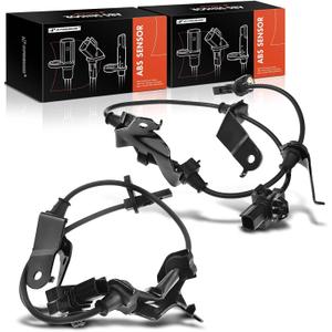 A-Premium 2PC Set Front ABS Wheel Speed Sensor Compatible with Honda, Acura Models - Accord 2008-2012, TSX 2009-2012 - Front Driver and Passenger Side, Replace# 57450-TA0-H01, 57455-TA0-A01