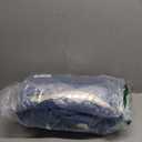 Amazon Essentials Girls and Toddlers' Long Quilted Cocoon Puffer Coat (X-Small, Blue)