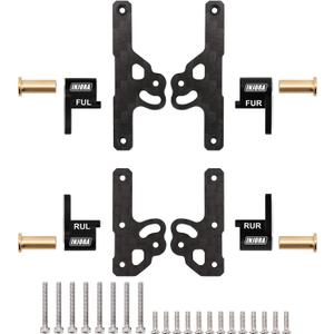 INJORA Shock Flex Blades CNC Aluminum Damper Holder Absorber Mount for SCX24 Upgrade 1/24 RC Crawler Suspension Upgrade