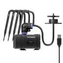 VIVOSUN FlexFeed Drip Irrigation Kit, 4W Automatic Irrigation System with Pump & 4 Drip Emitters, App-Controllable Professional Plant Watering Drip Kit for VGrow Smart Grow Box