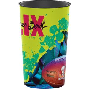 Trendware NFL Super Bowl LIX Plastic Cups - 22-Ounces, 8 Count