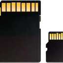 ADATA Premier 64GB microSDHC/SDXC UHS-I U1 Class 10 Memory Card with Adapter (AUSDX64GUICL10-RA1)