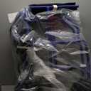 Medline Heavy Duty Transport Chair supports up to 500 lbs., Bariatric Transport Wheelchair, 22" x 18" seat, Blue Frame