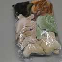 24 Pcs Sage Green Star Ornaments for Christmas Tree Small Velvet 3.94 Inch Christmas Star Ornaments Xmas Hanging Decorations Neutral Boho Flocked Farmhouse Holiday Decor