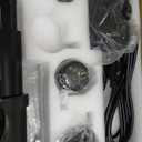 Hair Steamer Hair Mister Hooded Ozone O3 Micro Mist Hair Care Professional Machine White UV Protect Paint Unit Barber Shop Red Blue Light Black Natural Hair Deep Conditioning Wheel Base ET1408BM