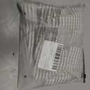 Women's Micro Mini Gingham Shorts Mid Rise Mini Shorts Vintage Summer Outfits (Beige, L)