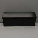 ARCHITECTURAL MAILBOXES Townhouse Galvanized Steel, Wall-Mount Mailbox, Black Small