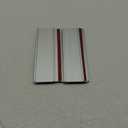 Lenink 4 Pack Name Plate Holder, Wall Mount Office Door Name Plate Holder for Meeting Room, Business Department, Warning Area 8” X 2” (Silver)