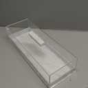 Rectangle Cake Tray with Lids, Clear Pastry Display Case, Dessert Holder Tray, Cake Stand, Cookie Display, Marble Pattern Plastic Cake Platter with Lucite Cover, Pastry Base