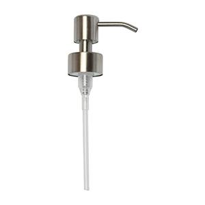 Kapitan Soap Dispenser Pump Head Replacement Spare for Standard 28/400 (26 mm - 28mm / 1.02 in-1.10 in) Neck Size, Stainless Steel Brushed Finish