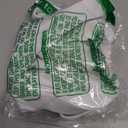 RUNNING GIRL Sports Bra for Women Ruched V Neck - Y Back Spaghetti Thin Strap Wireless Padded Medium Support Yoga Crop Top WX3094 White, XL