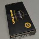 QOGRISUN 5Pack Solid Brass Cabinet Pulls, Gold Euro Stvle TBar Handles, 61/4 Inch Hole Center for Kitchen Drawers, Cupboard, Dresser, Bathroom Vanity, Brushed Brass Finish