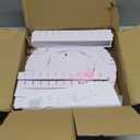 12.8'' Adjustable Ink Pad Storage Organizer Rack, 72 Grids Stamp Pad Spinning Organizer Holder for Mini Cube Caddy Ink Pads, Craft Stamp Pad Holder for Desktop