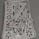 Baby Bottle Drying Rack with Tray, Termichy High Capacity Bottle Dryer Holder for Bottles, Teats, Cups, Pump Parts and Accessories, Gray (Countertop)