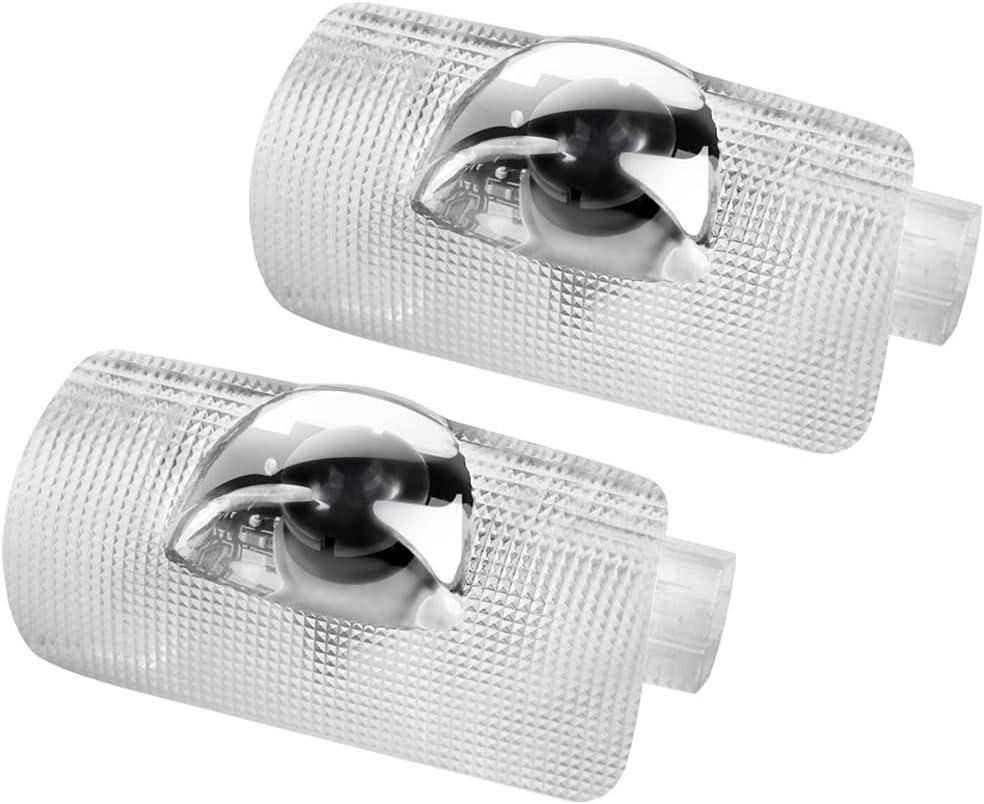 Car Led Logo Projector Puddle Light Compatible with Corolla/Camry/Highlander/Tundra/4 Runner/Sienna/Prius/Venza/Sequoia/Crown, 2-Pack Non Fading 4K-HD Ghost Shadow Welcome Door Lamp