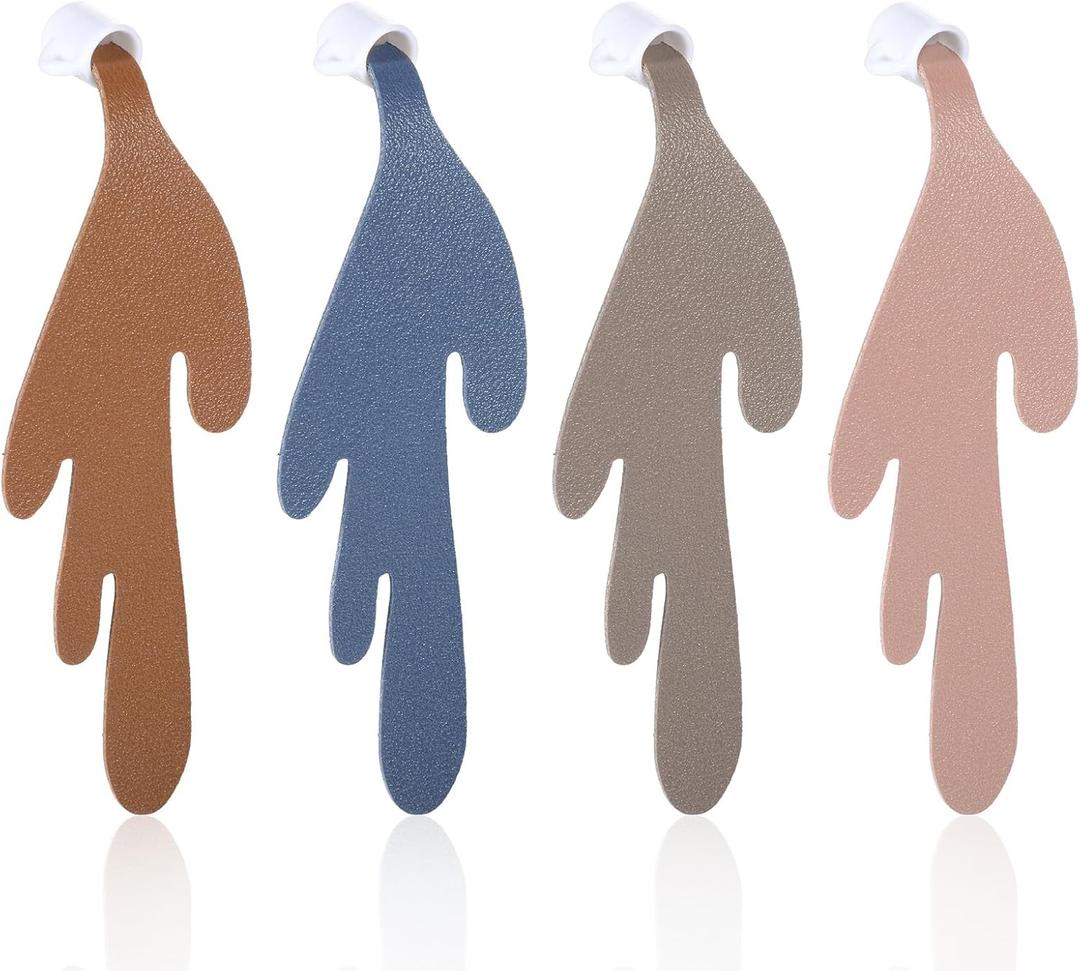 4Pcs Spilled Coffee Bookmarks, Cute Bookmarks Funny Cool Marks Book Lovers Gifts for Book Coffee Enthusiasts Women Men