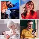 Designed for iPhone 14 Plus Case with Magnetic Invisible Stand Compatible with Mag-Safe Military Drop Tested Shockproof Silicone Phone Cases for Women Men 6.7'', Black 251009