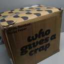 Who Gives A Crap 100% Bamboo Toilet Paper, 48 Rolls, 3 Ply, 370 Sheets, Long, Strong & Soft Toilet Tissue, Sustainable, Biodegradable, Renewable, Tree Free Bathroom Tissue Bulk Toilet Paper