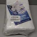 Towel and Linen Mart White Salon Towels, Pack of 12 (Not Bleach Proof, 16 x 27 Inches) Highly Absorbent Towels for Hand, Salon, Gym, Beauty, Spa, and Home Hair Care (White) (Small)