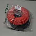 Solar Panel Wire 10 AWG(6mm) - Solar Extension Cable 100Ft Black & 100Ft Red 10 Gauge Tinned Copper PV Wire for Outdoor Automotive RV Solar Panel Boat Marine (Black+Red)