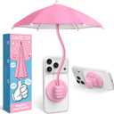 Phone Umbrella for Sun Shade Magnetic: Universal Thumbs Up Cell Phone Umbrella for iPhone Sunshade UV Protection Teen Girl Women Gifts for Mothers Day Pool Travel Beach Accessories Vacation Essentials
