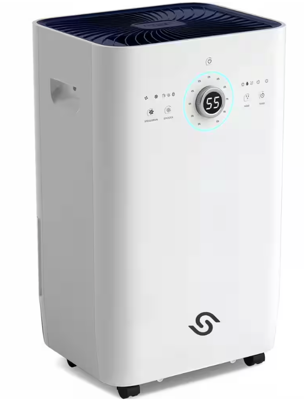 Atemomen 150 pt. 9,000 sq. ft. Quiet Portable Dehumidifier