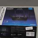NETGEAR Nighthawk 6-Stream Dual-Band WiFi 6 Router (RAX54S) Security Features, AX5400 Wireless Speed, Up to 5.4 Gbps, Covers up to 2,500 sq. ft., 25 Devices - 1-Year Armor Subscription Included