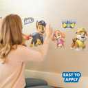 Paw Patrol Puppies Wall Decals - Chase Marshall Rubble Skye Vinyl Wall Sticker Bedroom Decorations - Paw Patrol Room Decor Peel and Stick