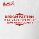 Amazon Brand - Presto! Ultra-Strong 2-Ply Toilet Paper, 24 Mega Rolls = 120 Regular Rolls, 308 Sheets Per Roll, Unscented