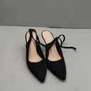 Womens Closed Toe Ankle Strap Heels Pointed Toe Pumps Shoes Slingback High Heel Wedding Dress Shoes, 9