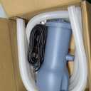 KimFilter Pro Series 1000 GPH Above Ground Pool Filter Pump, Powerful Pool Cartridge Filter Pump, Water Circulation and Filtration System -Improved Water Clean & Clarity, Pools Pumps Above Ground-Gray