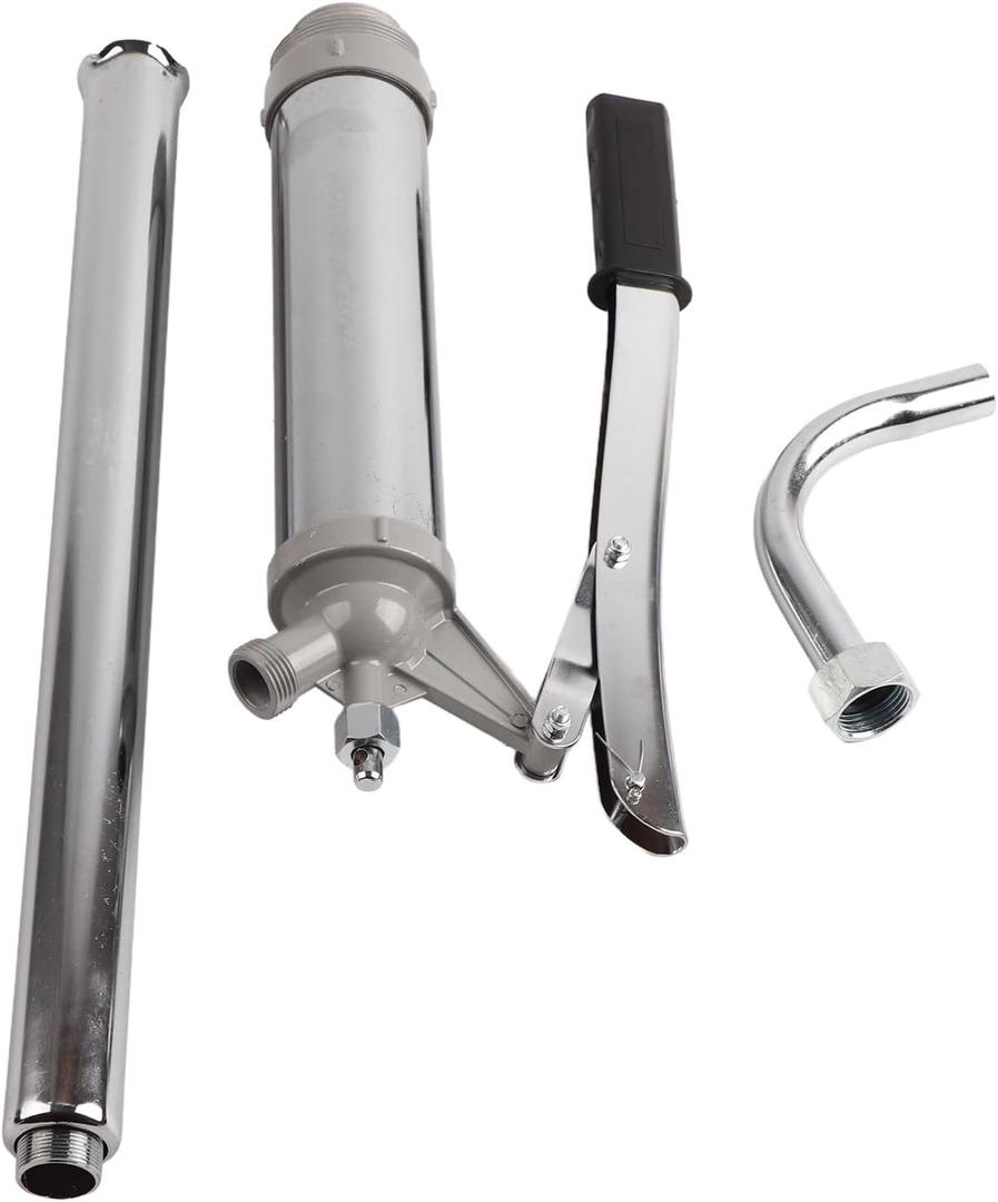 Cast Iron Lever action Barrel Pump for 55-Gallon Drums, Transfer Fuel Hand Pump for Kerosene, Engine Oil, and Hydraulic Fluids Iron Pump for Various Liquids