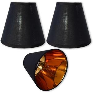 small lamp shade chandelier shades set of 3Fabric Lampshade for Wall Lampchandelier shadessmall table lampsFor Cutting Edge bulbs, Clip-on Fitter Lampshade, 3" x 6" x 5"