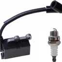 Ignition Coil 291337001 for Ryobi RY254BC RY251PH RY252CS RY253SS 2 Cycle 25cc 25.4cc String Trimmer Brush Cutter