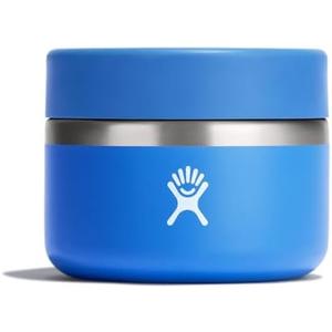 Hydro Flask Food Jar – Insulated Stainless Steel, Snack Travel Container for Hot Food, Lunch, & Soup 12 Oz Cascade Blue